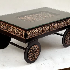 Cart Style Center Table